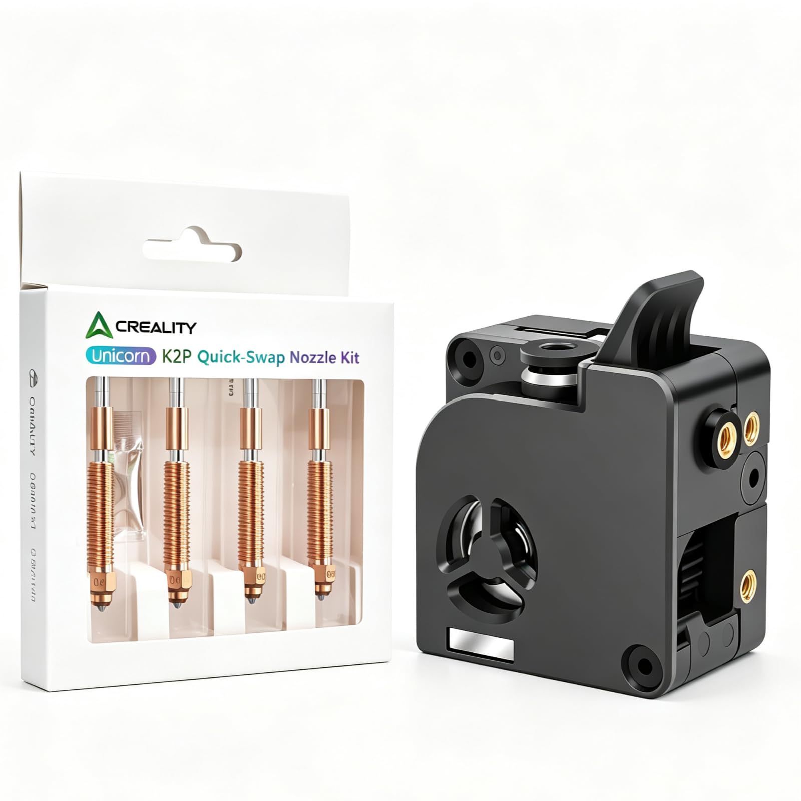 Creality K2/K2 Plus/Hi Combo Düsen Kit（0.4 0.6 0.8mm 4PCS）und Extruder Kit