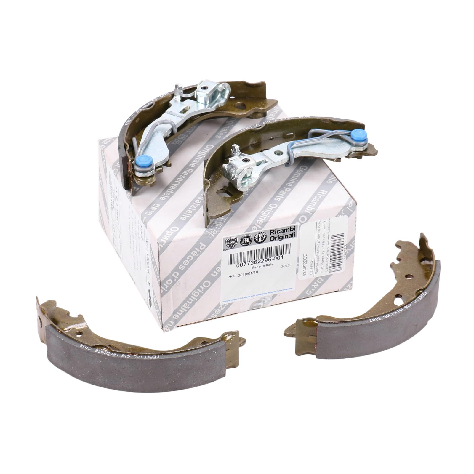 GM 89026787 - Kit Guarnizioni Ganasce Freno Di Stazionamento Originale GM, Ricambio OEM