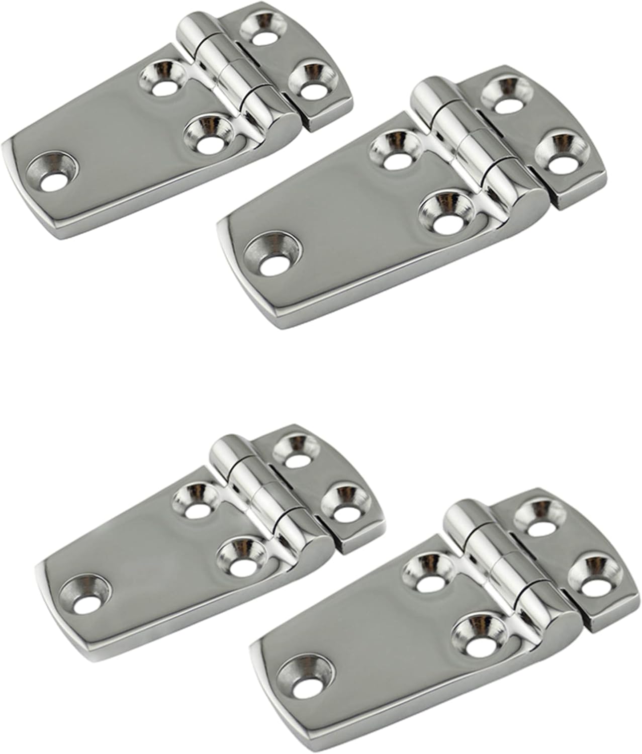 2/4PCS Stainless Steel 316 Marine Hardware Casting Hinge Door Hinge for