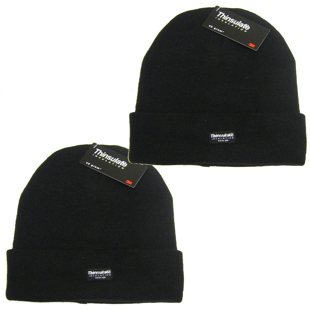 All Trade Direct 2 X 3M Thinsulate Knitted Wool Hat Breathable Ski Thermal Winter Beanie Wooly