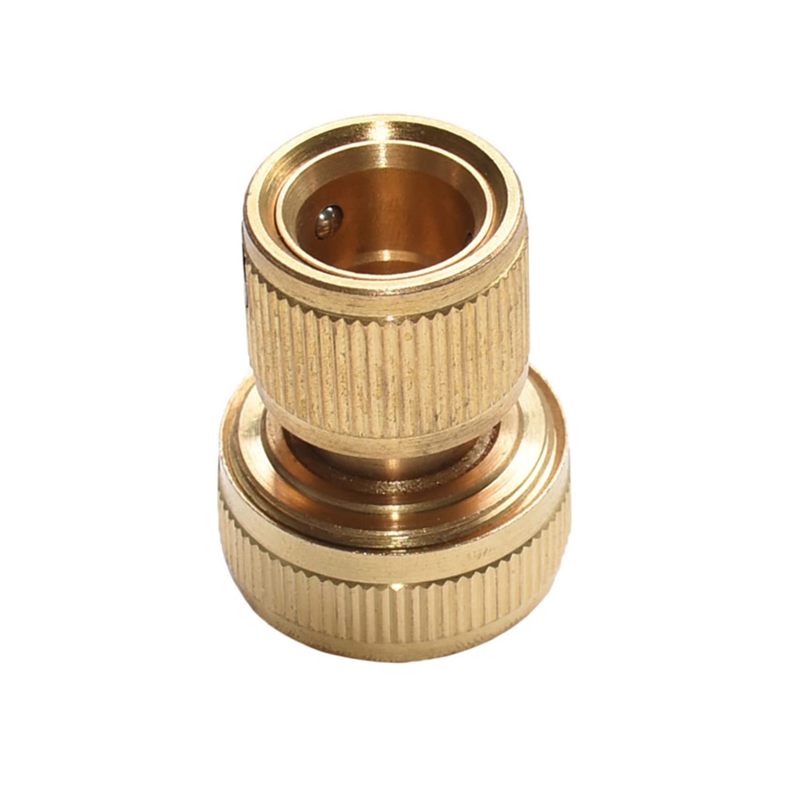 Adaptador de Conector de Utilidad Adaptador de Conector de Manguera Manguera de Latón Conector Rápido Manguera de Jardín 3/4 Conector Dere de Latón Conector de Manguera de Jardín Accesorios de Riego p