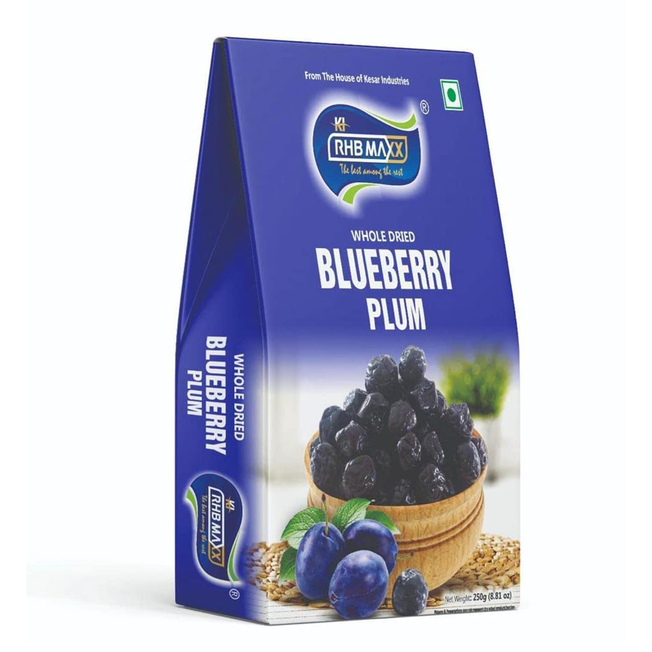 Purvi Dry Fruits Whole Dried Blueberry Plum | 250 Grams | Immunity Booster| Healthy Snacks for Kids and Adults (B0B9JH3YV9) Amazon Price History, Amazon Price Tracker