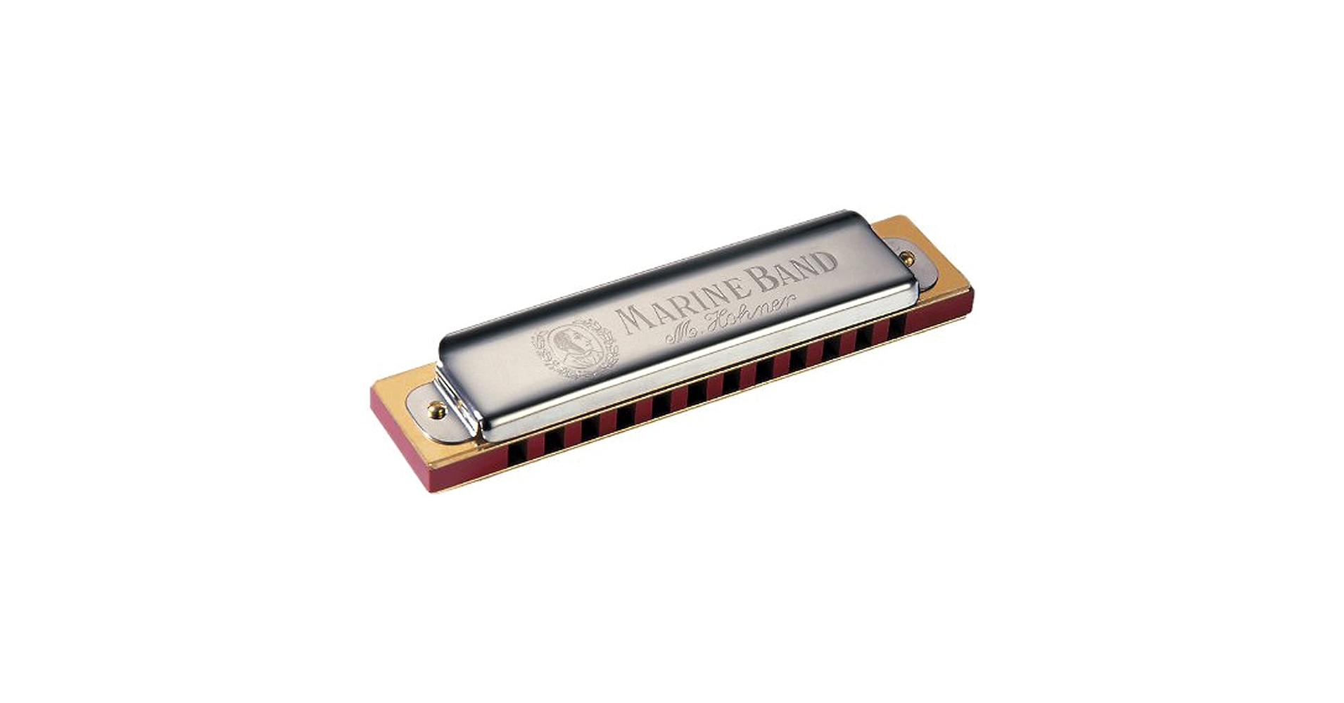 美品 14穴　Hohner Marine Band #365 G Vintage Marine Band Harmonica by M. Hohner 14 Hole Number