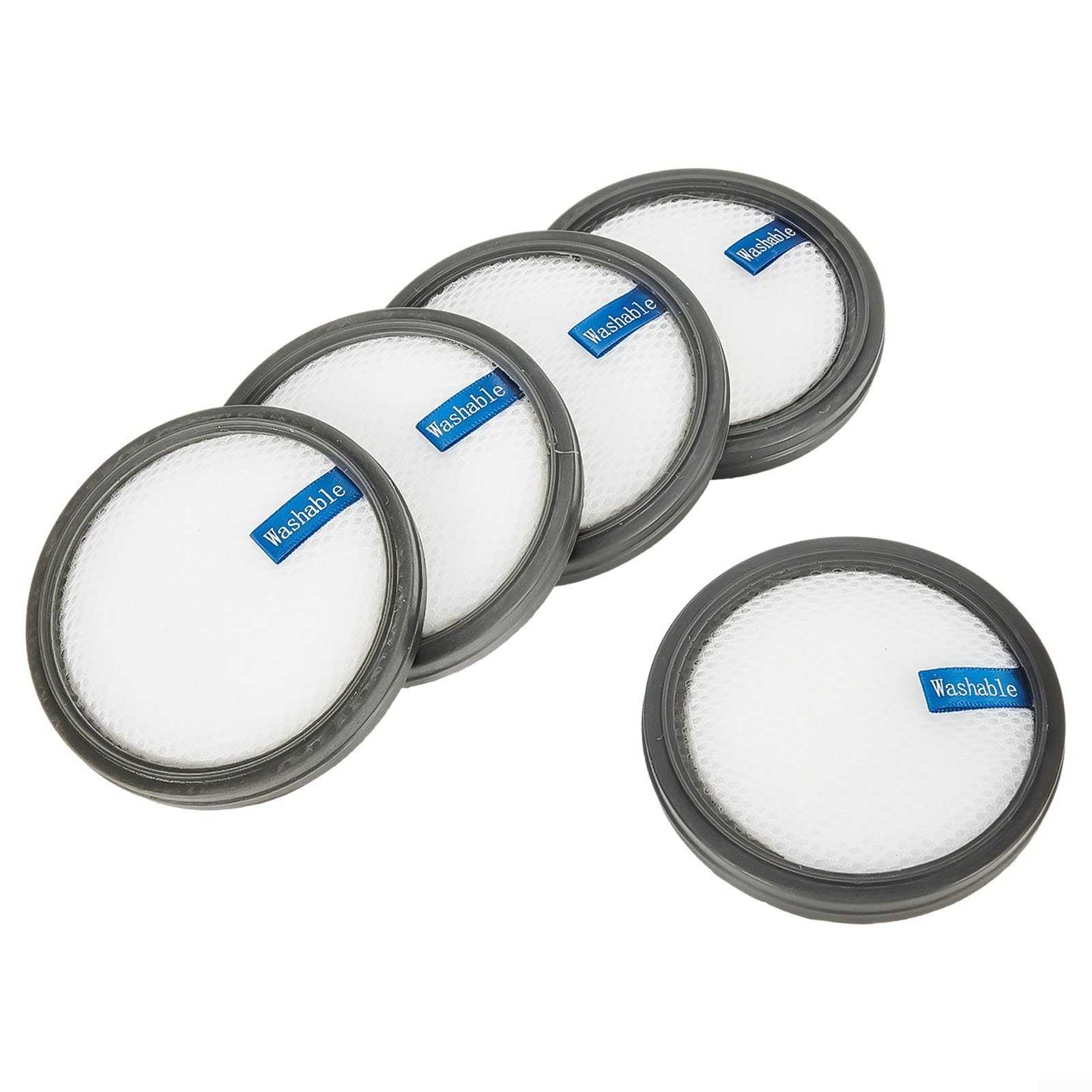 Filter Washable Filter Replacement For PRETTYCARE W200 W300 W400 Vacuum Cleaner(5pcs)