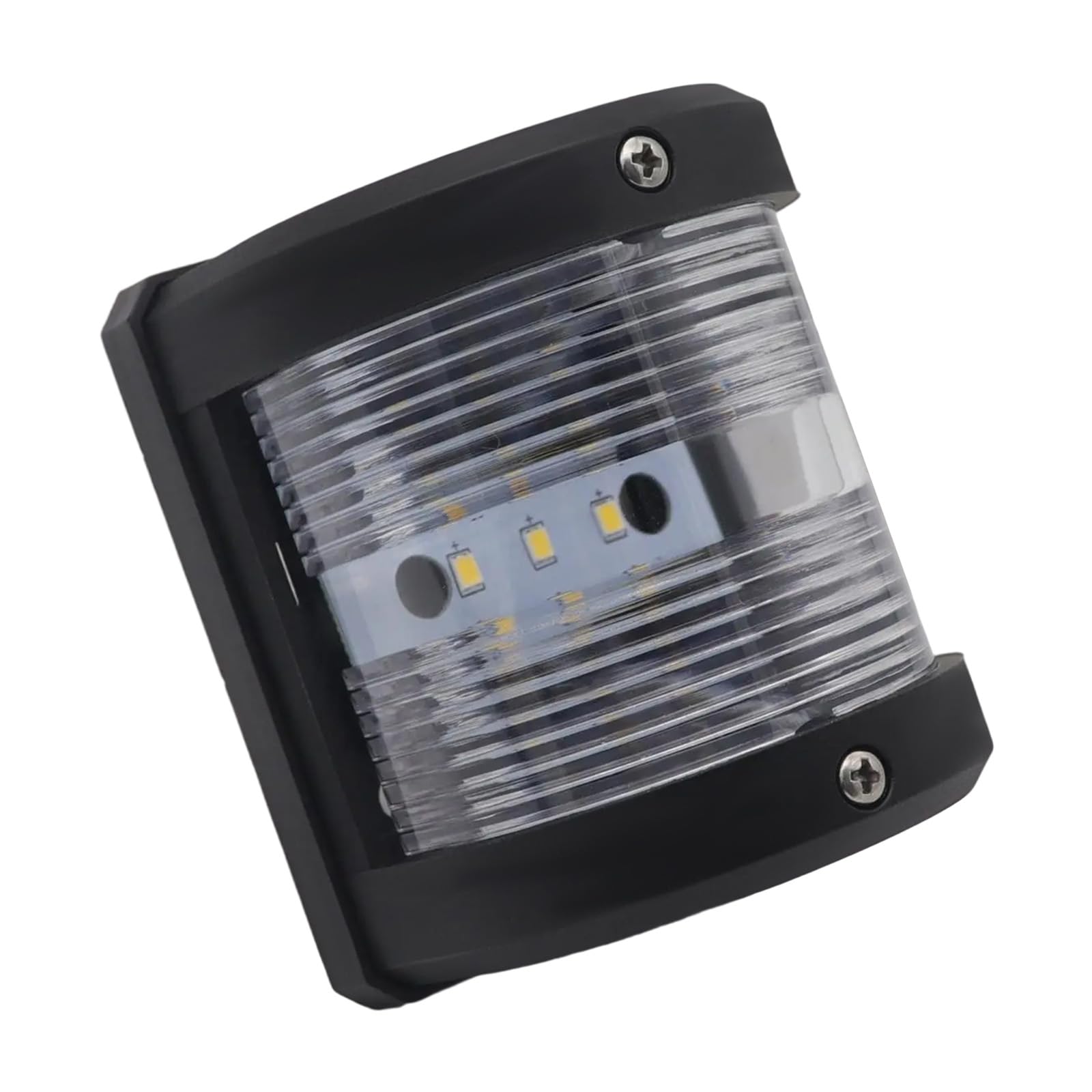 Shurhome Voltages 12V 24V LED Navigation Lights Lamp for Yachts Vessels Marine Boat Waterproof Design Red Green Signaling Red Green LED Yacht Navigation Lights โ image 1