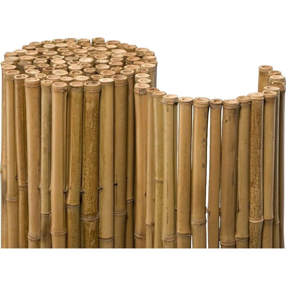 ARELLA CANNICCIO BAMBOO STUOIA CANNETTE RILEGATE Ø14-18mm CANNA PULITA 3x1m