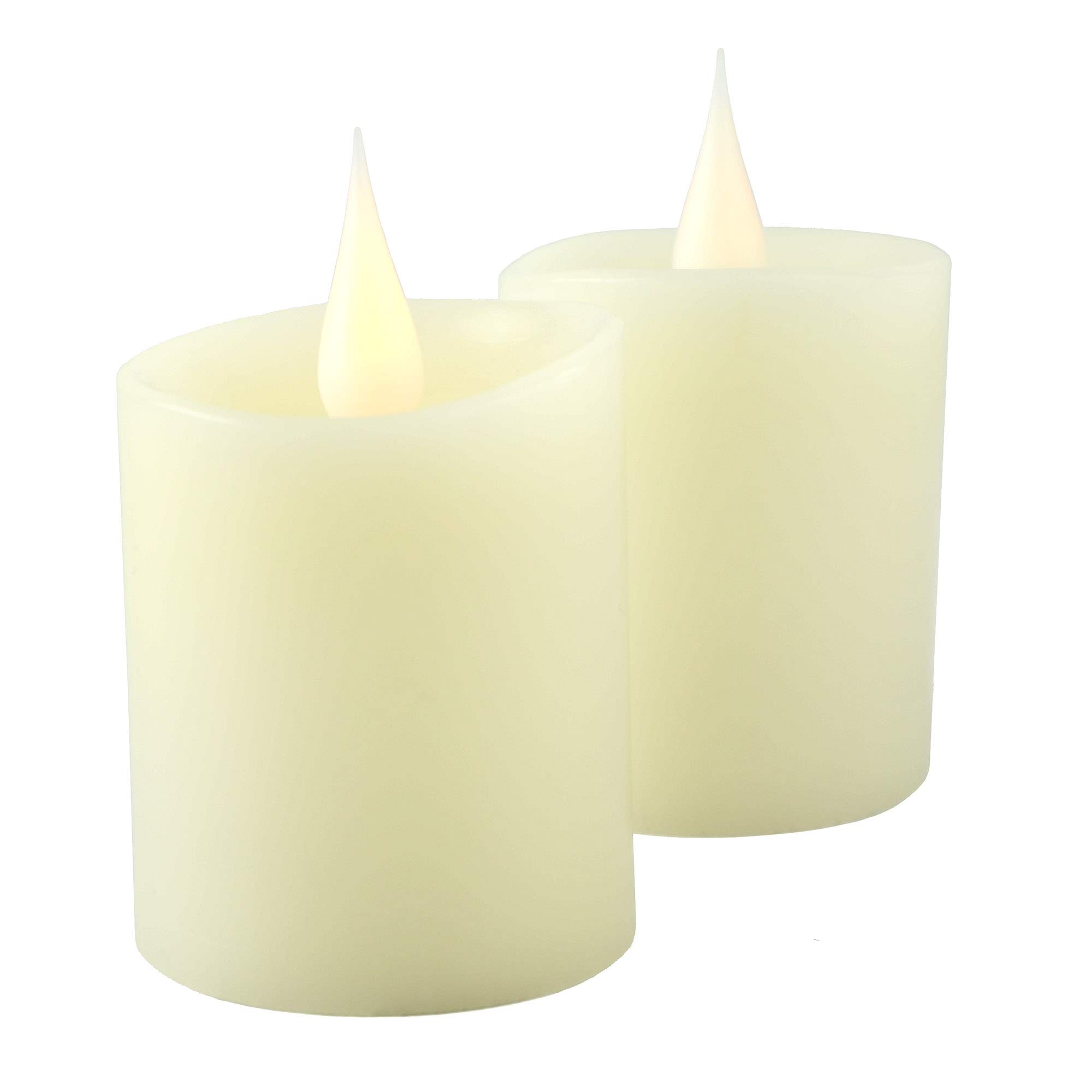 Buy PG Flickering Flameless Battery Operated LED Votive Candles with 4