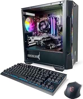Amazon.com: NSX GAMING Pc Viper, AMD Ryzen 5 5500 3.7 GHz
