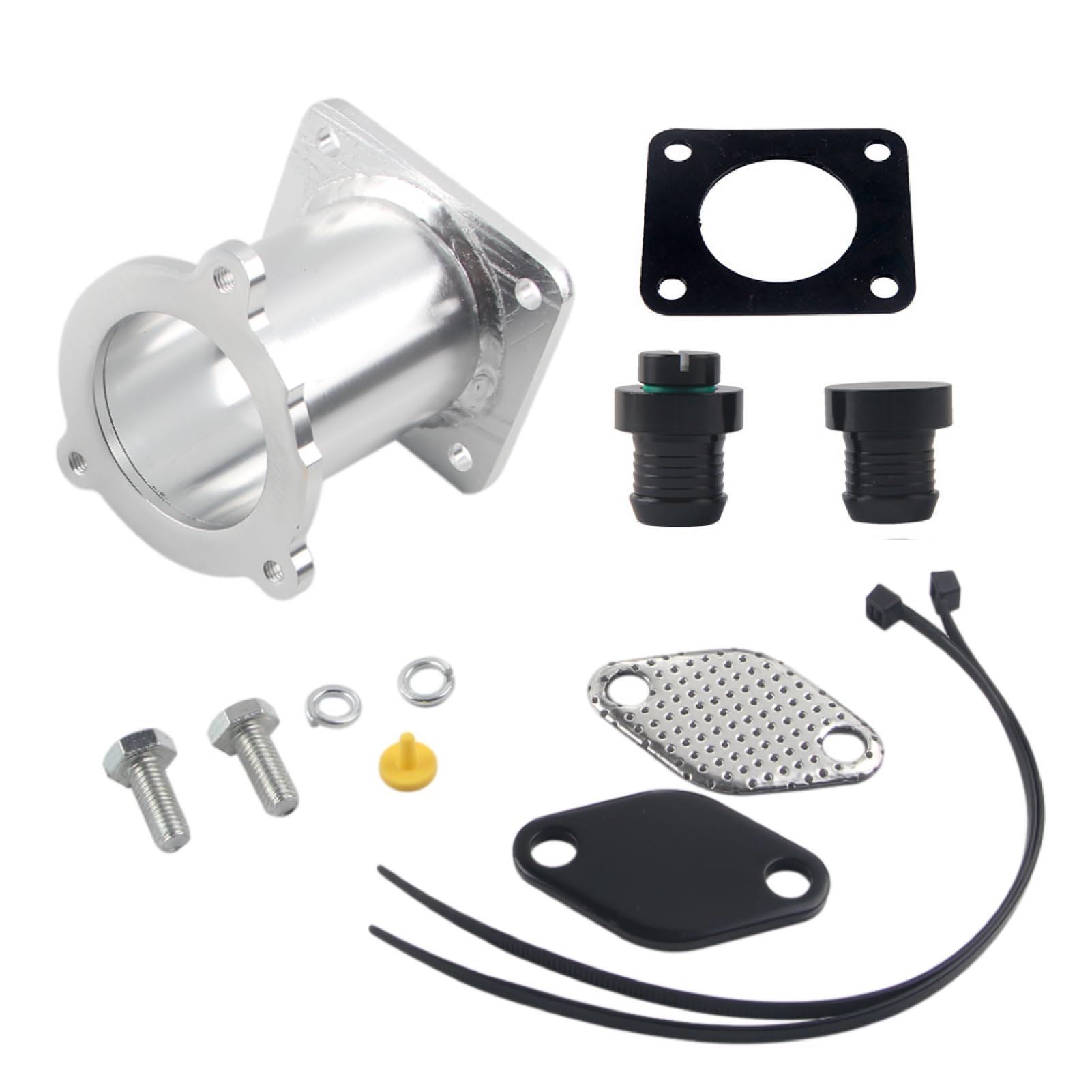 Kit Suppression Vanne Egr Pour M47N2 M57N2 moteurs diesel, E87 E90 E91 E92 E93 E60 E61 E83 E70Cooler Delete Vanne Kit Pour,Remplace les références techniques 11717804381 et 11717792077