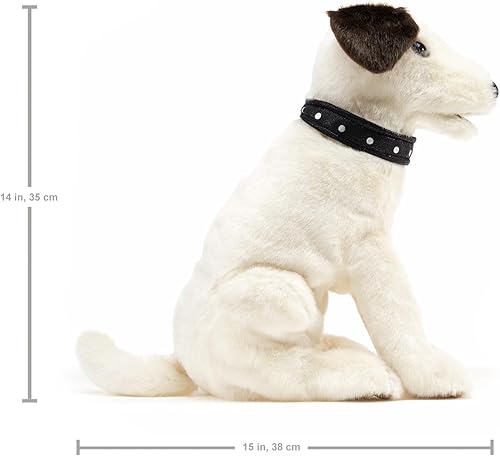 Miniatura 5 de Folkmanis 3132 Marioneta de mano Sitting Terrier, talla única, multicolor