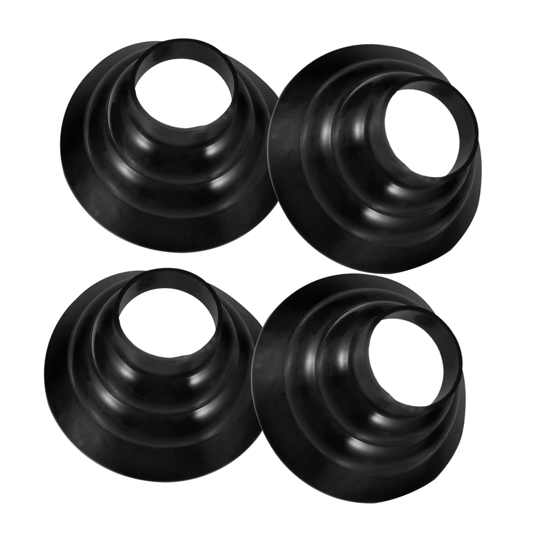 NOLITOY 5sets Walking Stick Cover Trekking Pole Tips Protectors Tips for Walking Sticks Climbing Cane Foot Cover Non-Slip Crutch Feet Tip Crutch Tips Cane Tip Crutch End Mat Plastic 4pcs*5