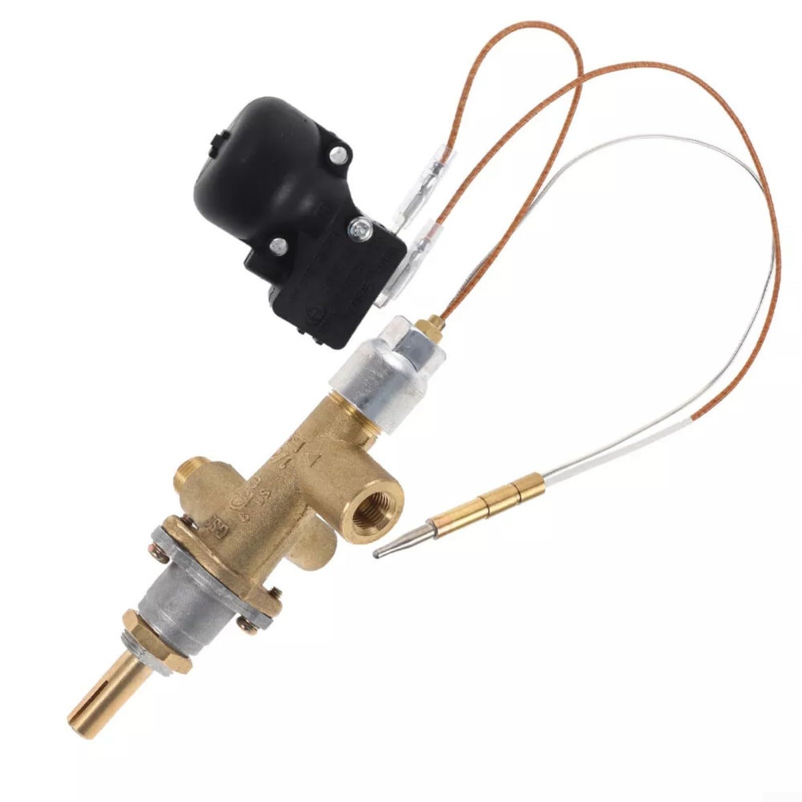 Meter Star Chauffage de terrasse au gaz Kit de sécurité Chauffage de terrasse au gaz propane, pièces de rechange, coupleur thermique et interrupteur de sécurité FD4