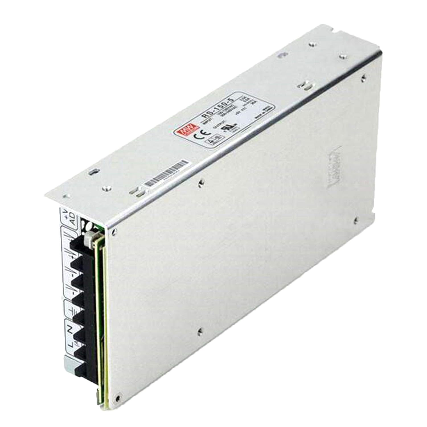 RS-150-5 5V 26A 130W Alimentatore - Pronto per la casa intelligente, affidabile ed efficiente, protezione multipla, ingresso da 88-264VAC o 248-373VCC, ideale per dispositivi e