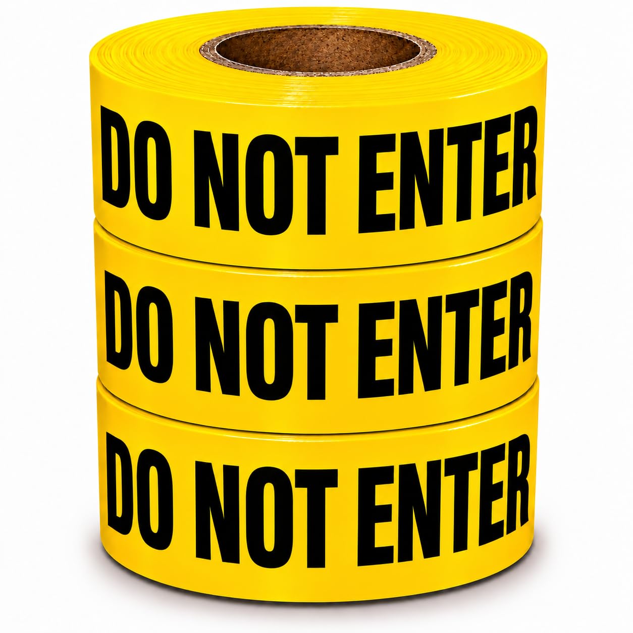 ATERET Premium Yellow Caution Tape I 3 inch x 1000 feet I Harzard Tape w/Bright Yellow & Bold Black Text I 3" Wide for Maximum Readability I Ideal Use for Danger/Hazardous Areas (1-Pack) — Amazon image 29