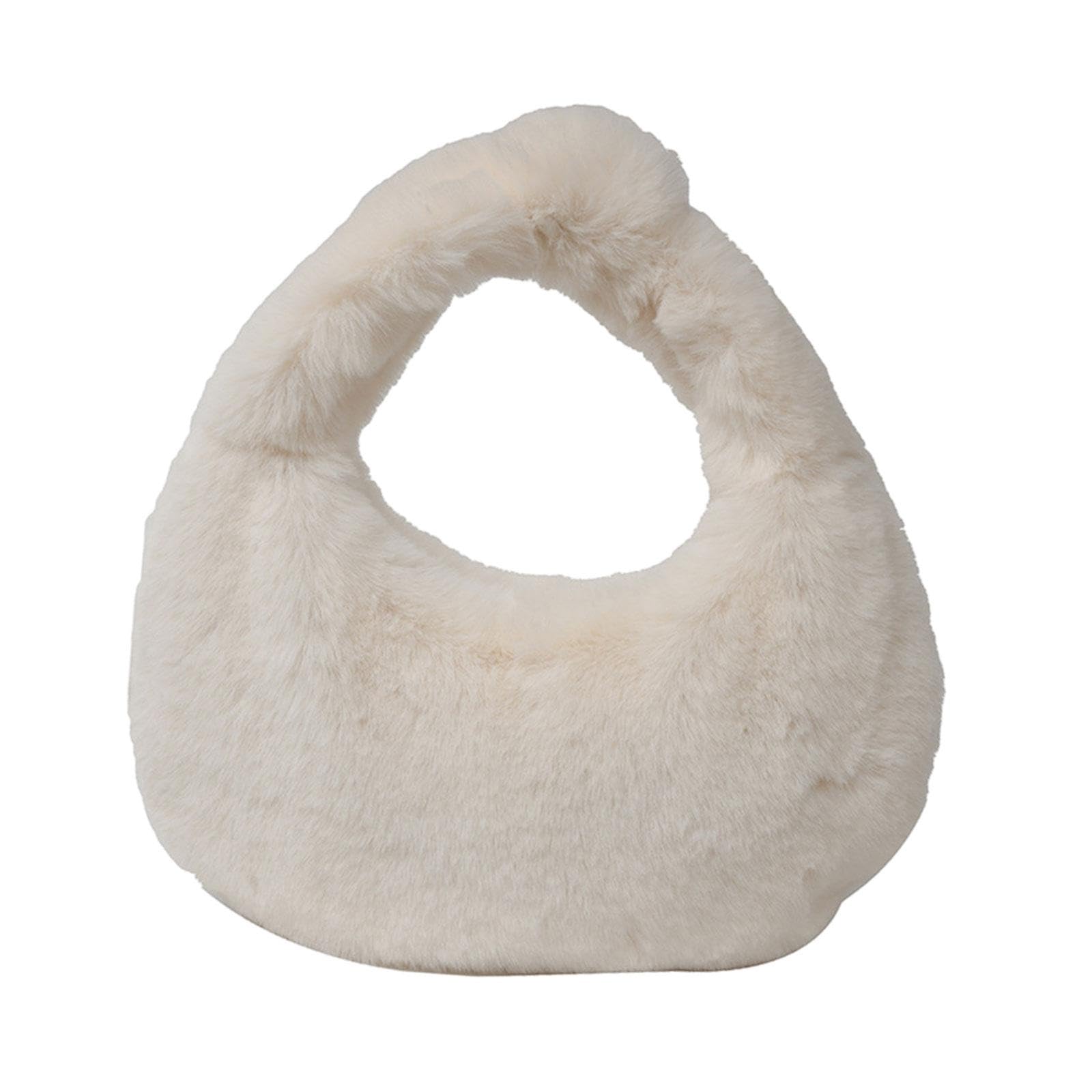CLUB BOLLYWOOD®Women's Plush Dumpling Clutch Purse Cute Durable Soft Ladies Hand White | Womens & s'|1 Womens Hand-image-27