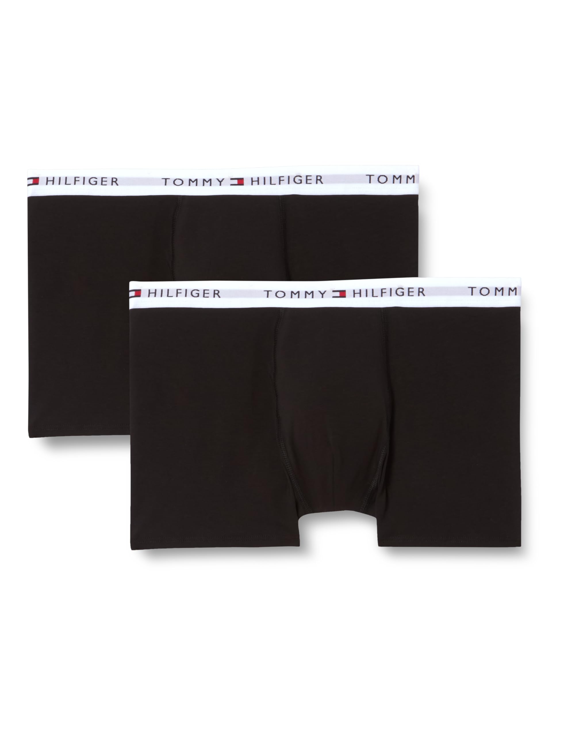 Tommy Hilfiger Boys Kids' Soft Fabric Trunks - Black/Black 0R7 - 14-16Y