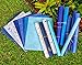 NAVA CHIANGMAI FLOWERS Thin Standard Color of Mulberry Paper Sheets for Decorative, DIY, Craft, Scrapbook, Wedding, Art, Tissue Japan (Mixed Blue)