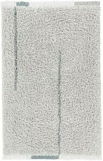 Lorena Canals - Alfombra WOOLABLE Winter Calm - Natural, Silver Gray, Smoke Blue - Pila: 100% Lana. Base: Algodón Reciclad...