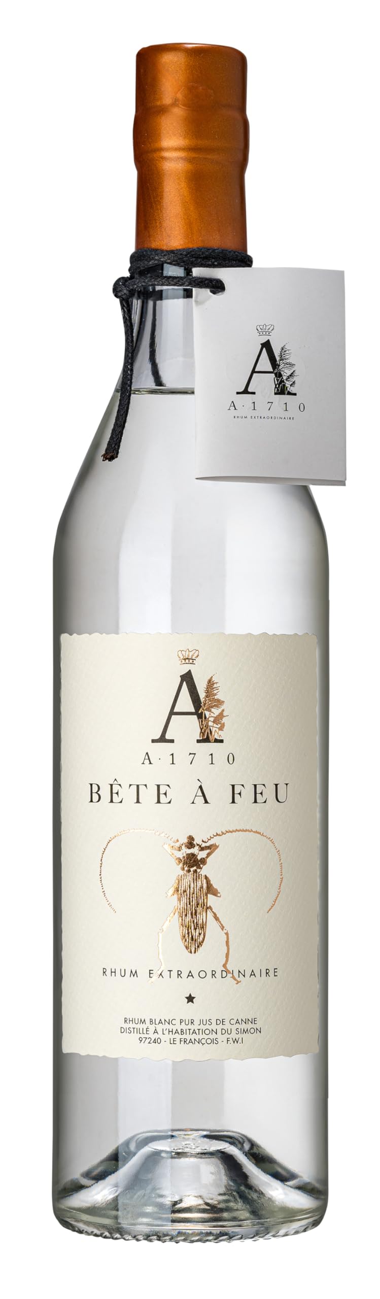 Rhum A1710 Bête à Feu Rhum Blanc Agricole 50,9° 70cl