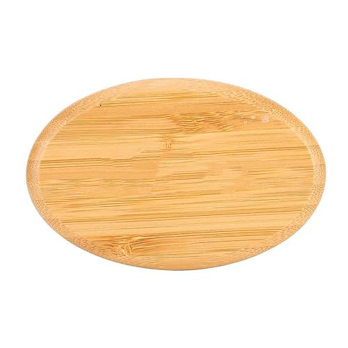 Miniatura 6 de Peine de masaje de madera, cepillo ovalado de cerdas de madera sin mango, mini cepillo de cerdas de madera, cepillo masajeador de cuero cabelludo de