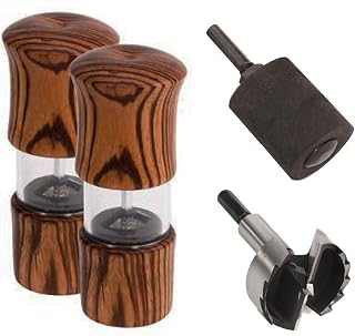 Penn State Industries PKGR10SS Easy Elegance Peppermill Mechanism Kit Starter Package Woodturning Project