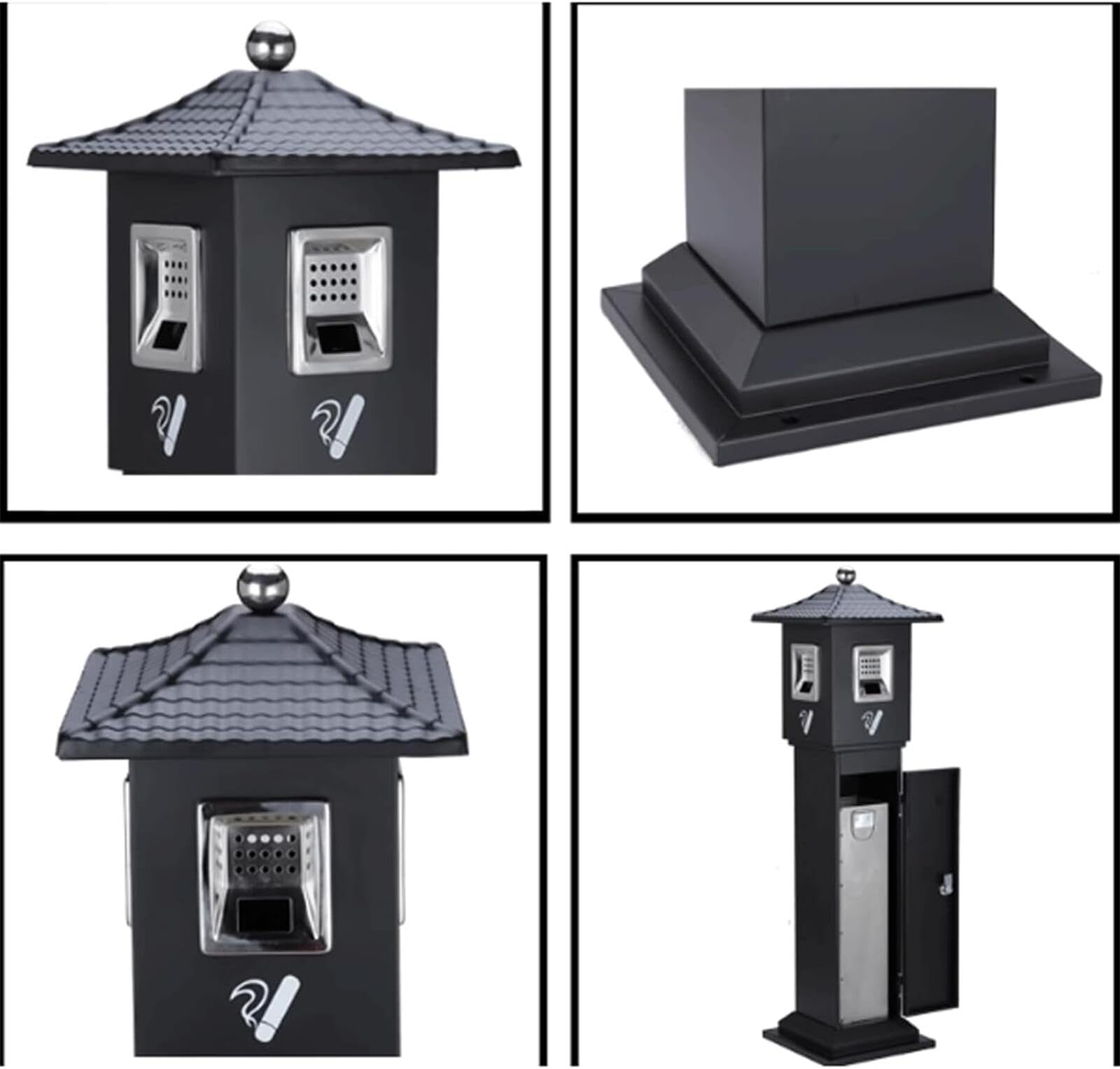 【燕三条製】国産段付灰皿20個セット Amazon.co.jp: 灰皿スタンド - ステンレス鋼防風葉巻灰皿、人気 屋外