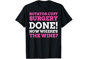 Funny Rotator Cuff Surgery Gifts - Torn Shoulder Operation Recovery Get Well Soon T-Shirt
