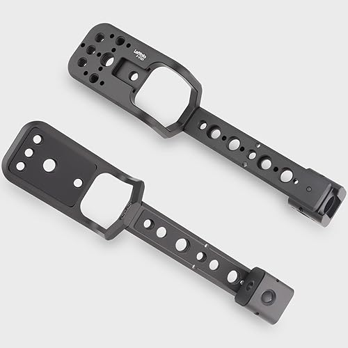 Miniatura 6 de LEFTFOTO Soporte de extensión de mango compatible con unidad de mango XLR para Sony Cinema FX3 FX30, agarre de soporte de extensión con zapata fría,