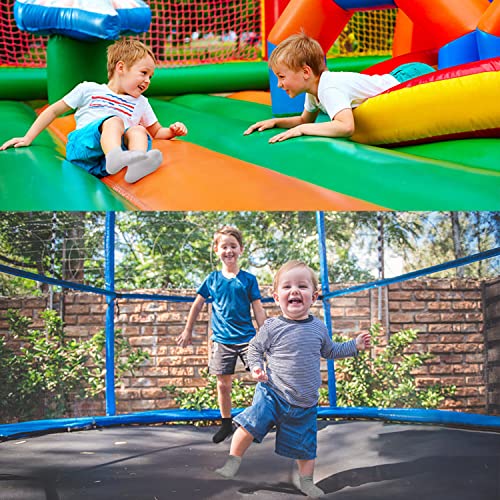 GRPSKCOS Non Slip Toddler Baby Socks 12 Pairs Anti Skid Ankle Socks for Girls Boys Grips Sock for 0-7 Years Children4