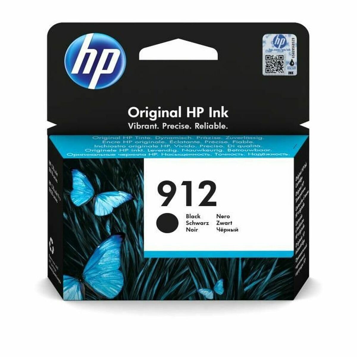 HP 912 (3YL80AE) Schwarz Original Druckerpatrone OfficeJet Pro 8010, 8012, 8014, 8015, OfficeJet Pro 8020, 8022, 8023, 8024, 8025