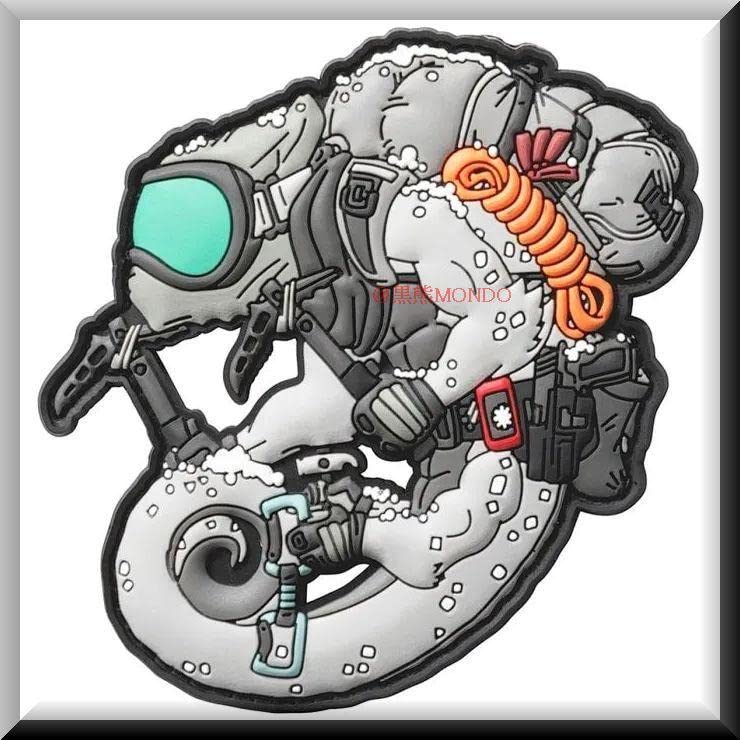Amazon.co.jp: CHAMELEON カメレオン PVCベルクロパッチ #075