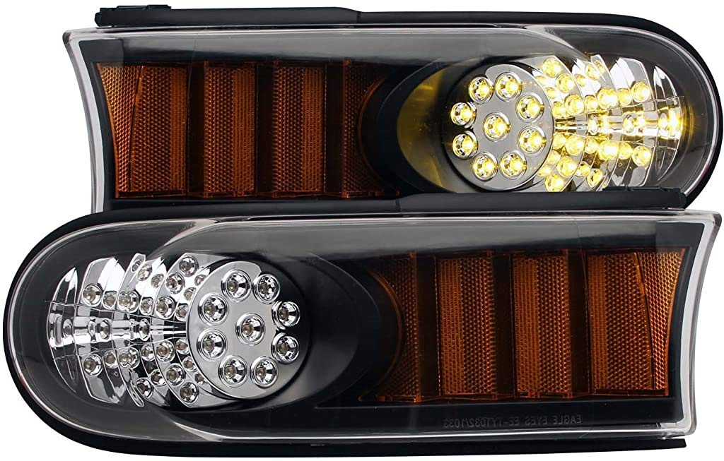 Amazon.com: Anzo USA 511078 Black LED Parking Light with Amber