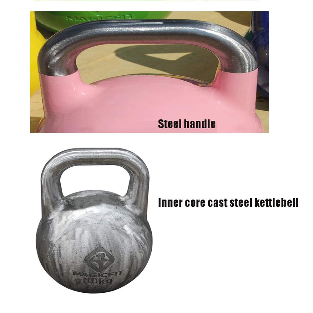Kettlebells AGYH Kettlebell Fitness in Ghisa, Manubrio per Allenamento con I Pesi Core Training per Uomo E Donna, 4 kg / 6 kg / 8 kg / 10 kg / 12 kg / 16 kg / 20 kg / 24 kg(Size:8kg / 17.6lb)