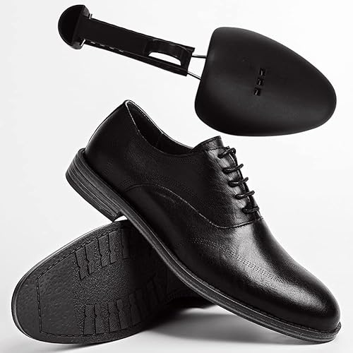 Miniatura 6 de YY YEARCHY Árbol de zapatos para hombre, soporte para estirador de zapatos, soporte de forma para botas de hombre, ajustable, de plástico ligero