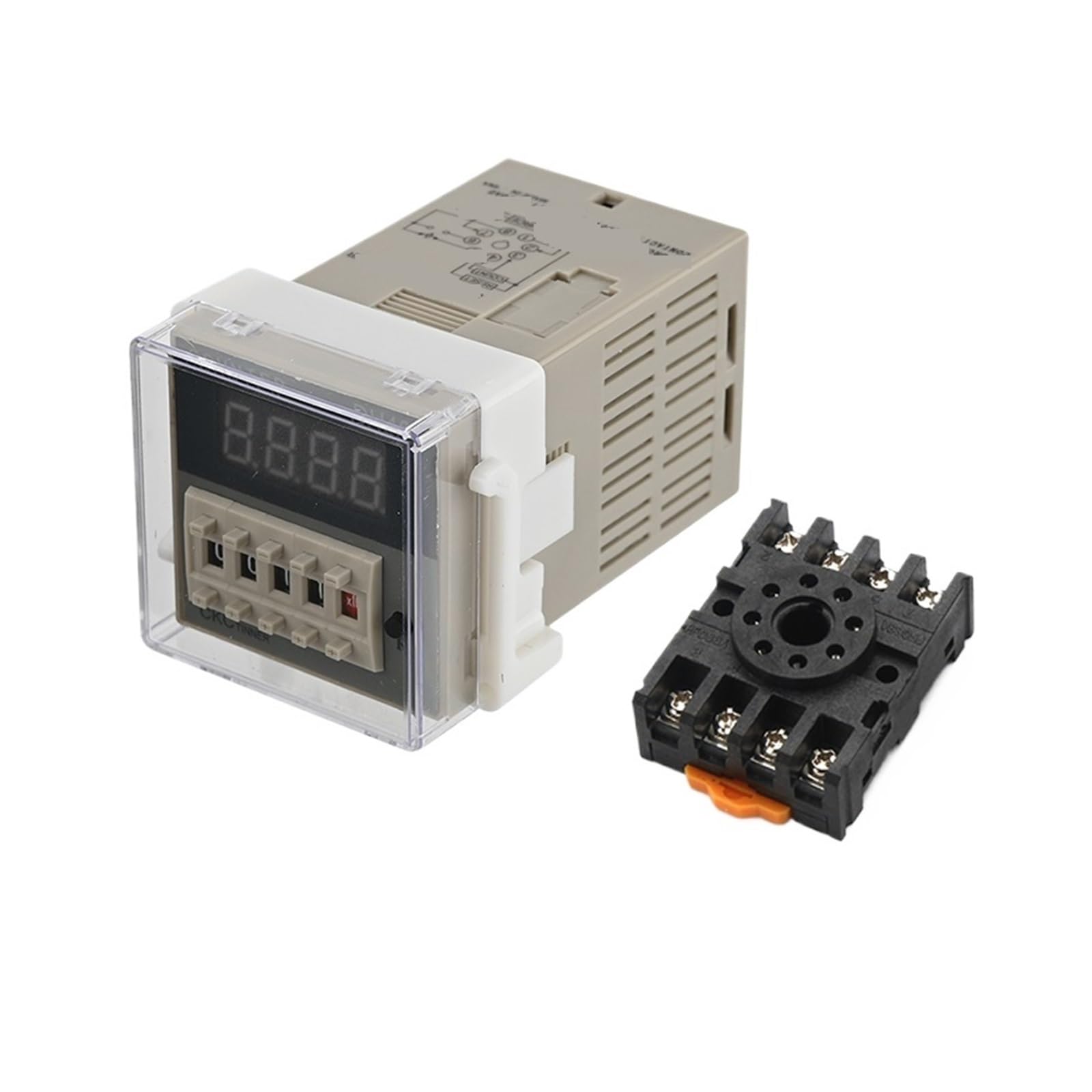 Amazon.co.jp: デジタルカウンター 8A 11A 電子プリセットデジタル表示