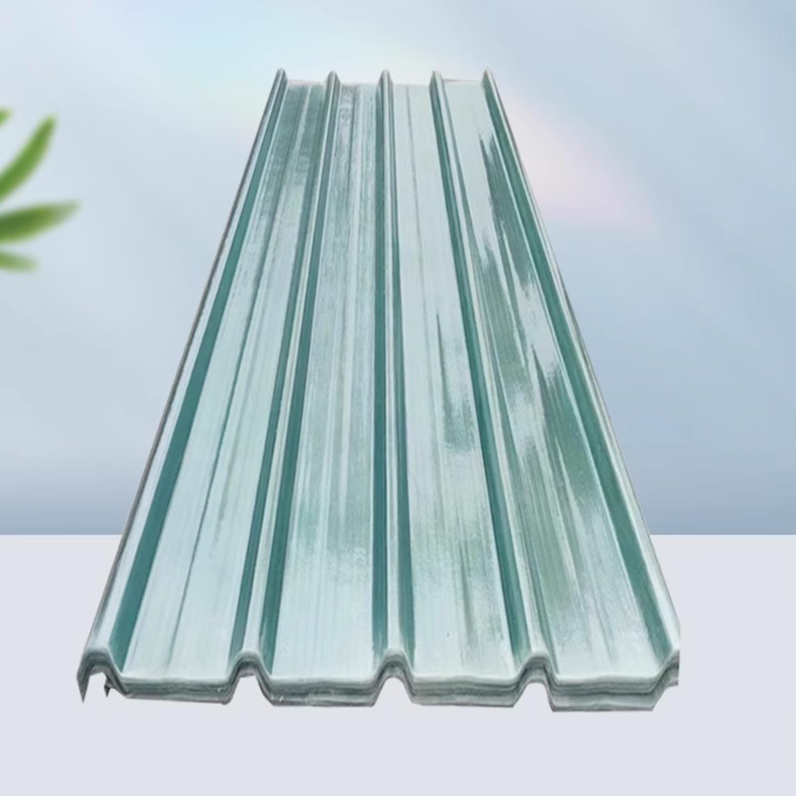 Paneles for Tejado de 2mm,Placa Ondulada FRP,Placas Techo Resistente a La Intemperie,Plancha Transparente Anti-UV,Chapas Perfiladas Techo con Tornillos,para Garajes,3/4/5/7/11/13/16 piezas(3 Pcs,0.9x0