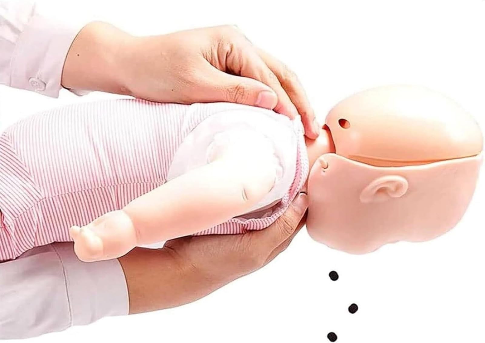 Cardio Pulmonal Resecitation Model, Unterrichtsmodell Erste -Hilfe -Training Babys Puppe mit Bag Professional Manikin oder Wiederbelebung