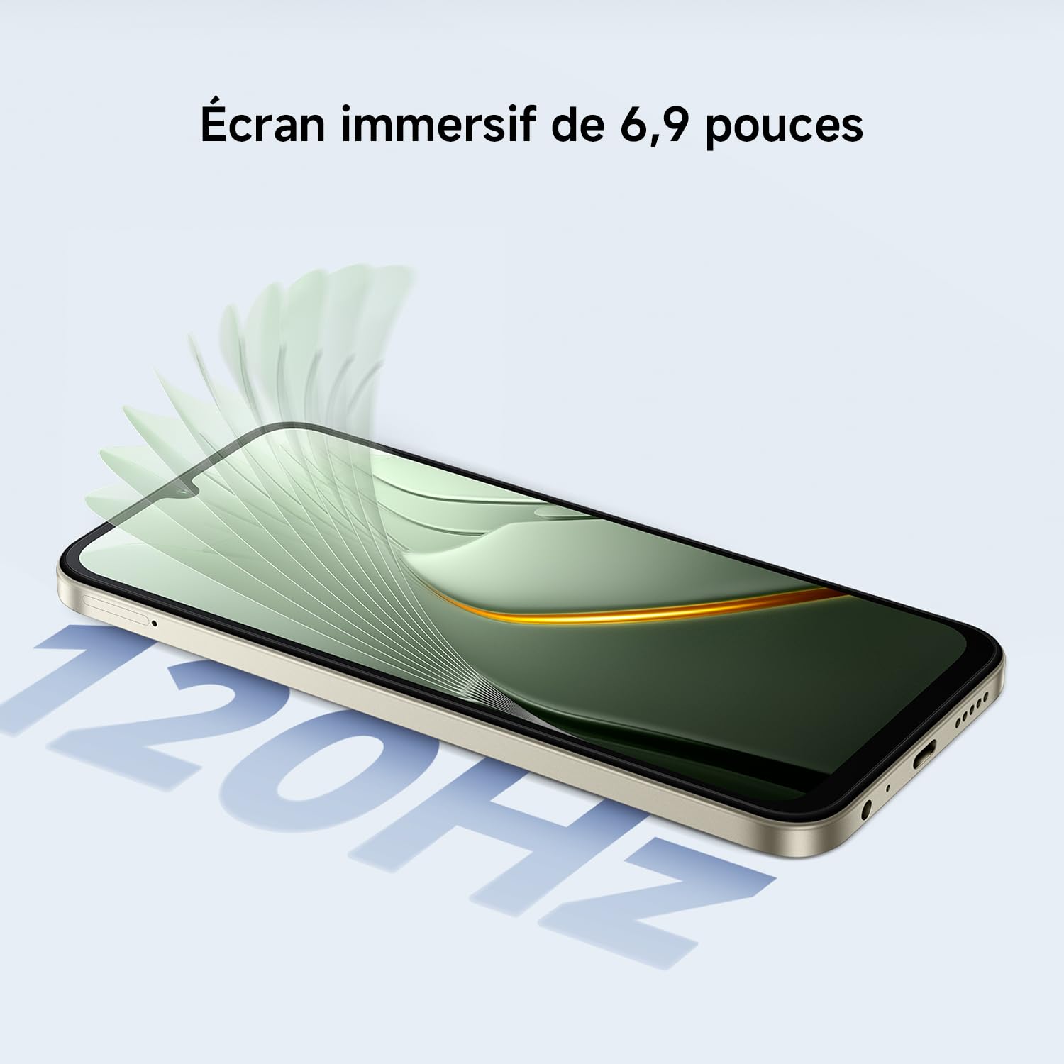 XIAOMI POCO C81 Pro Smartphone 4+128 Go Batterie 6000mAh - Noir | Écran immersif 6,9" 120Hz, double caméra IA 13 Mpx, 1 an de garantie supplémentaire, chargeur non inclus