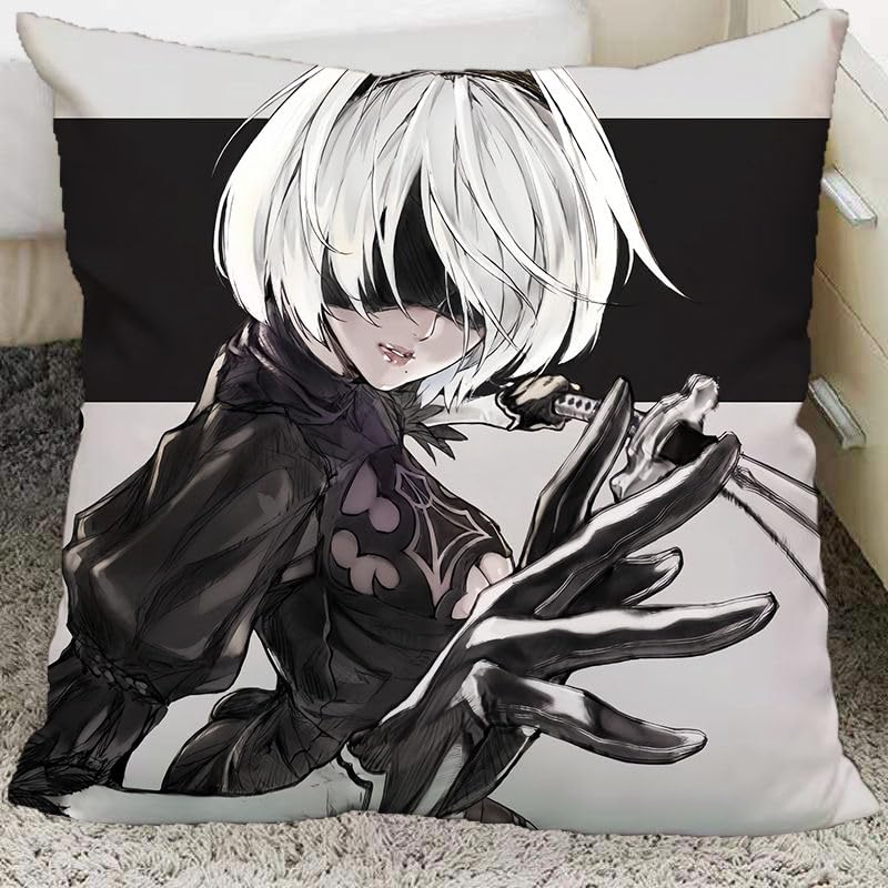 Amazon｜クッション ニーア オートマタ 抱き枕 グッズ ヨルハ二