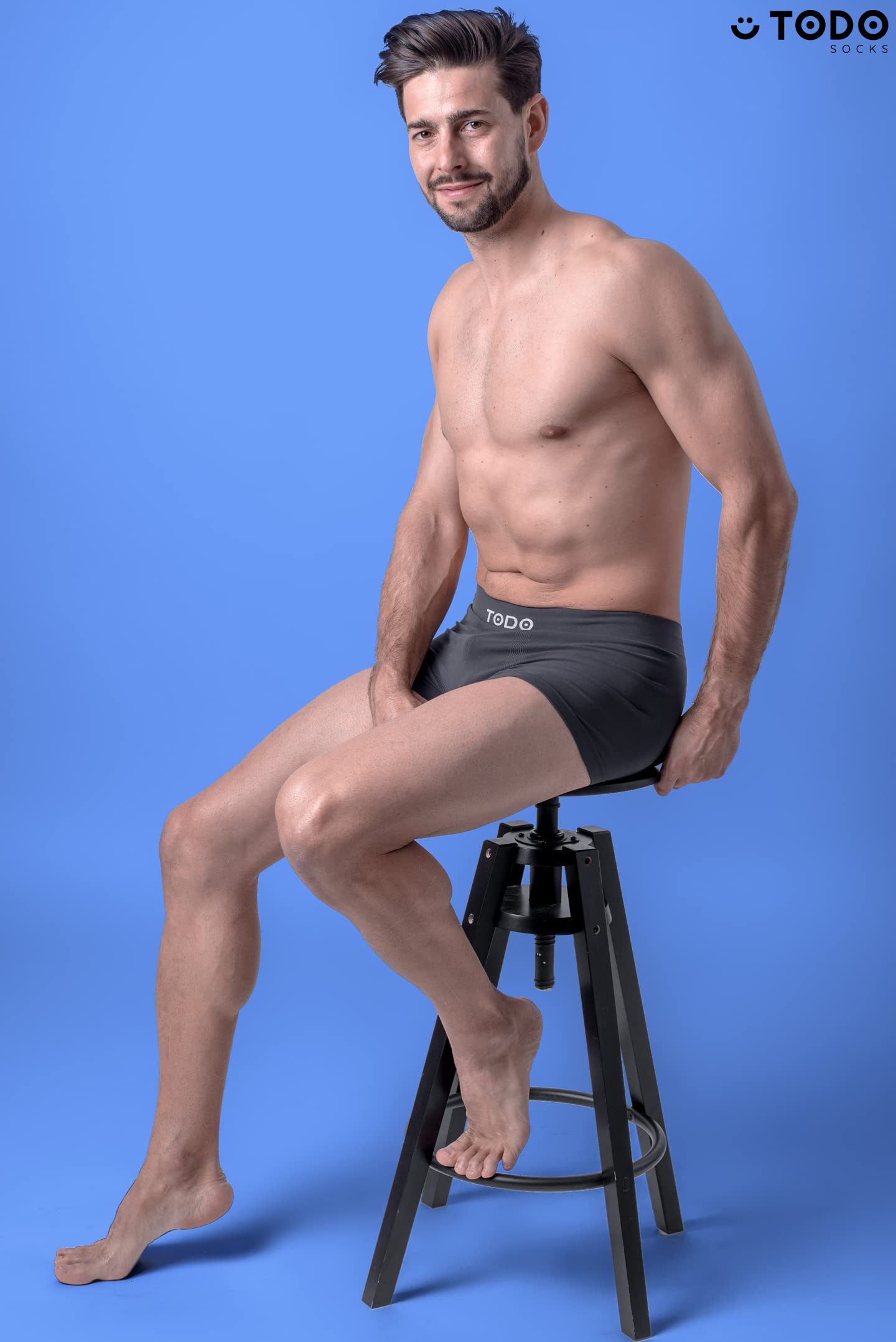 TODO Boxer Traspiranti Uomo, Mutande Elasticizzato Uomo Intimo, Senza Pressione (Taglia S-3XL)