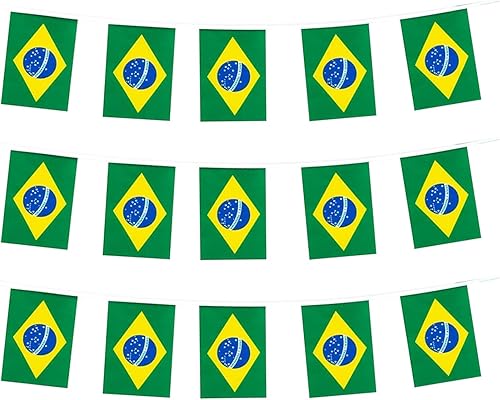 Miniatura 21 de Bandera de Costa Rica Bandera Costarricense, Banderas de Costa Rica de Cuerda Pequeña Mini Banderín de Banderas Costarricenses, Usadas para Fiestas