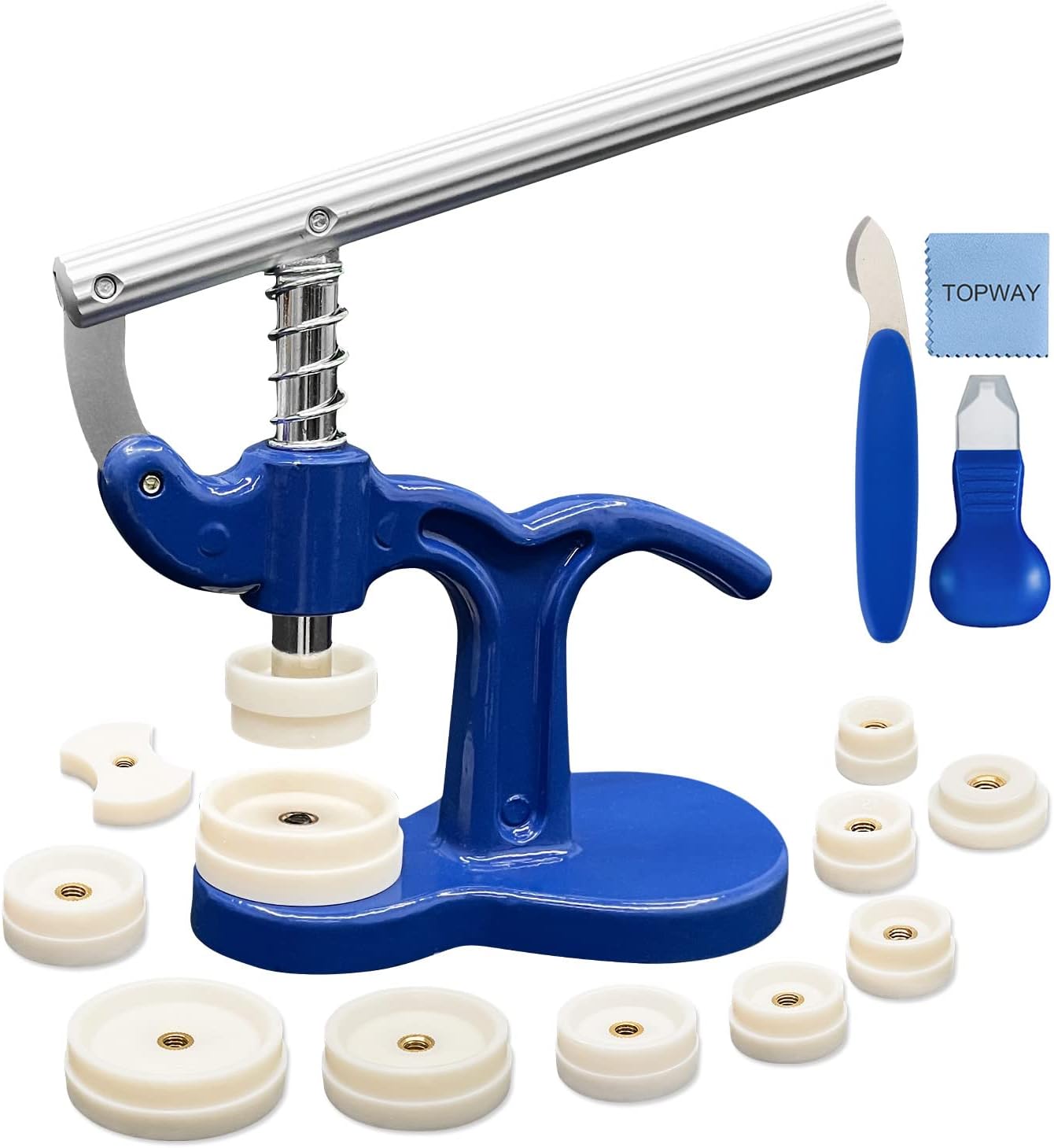 TOPWAY Watch Press Tool Kit Watch Back Press for 1850mm Watches, Watch Case Press
