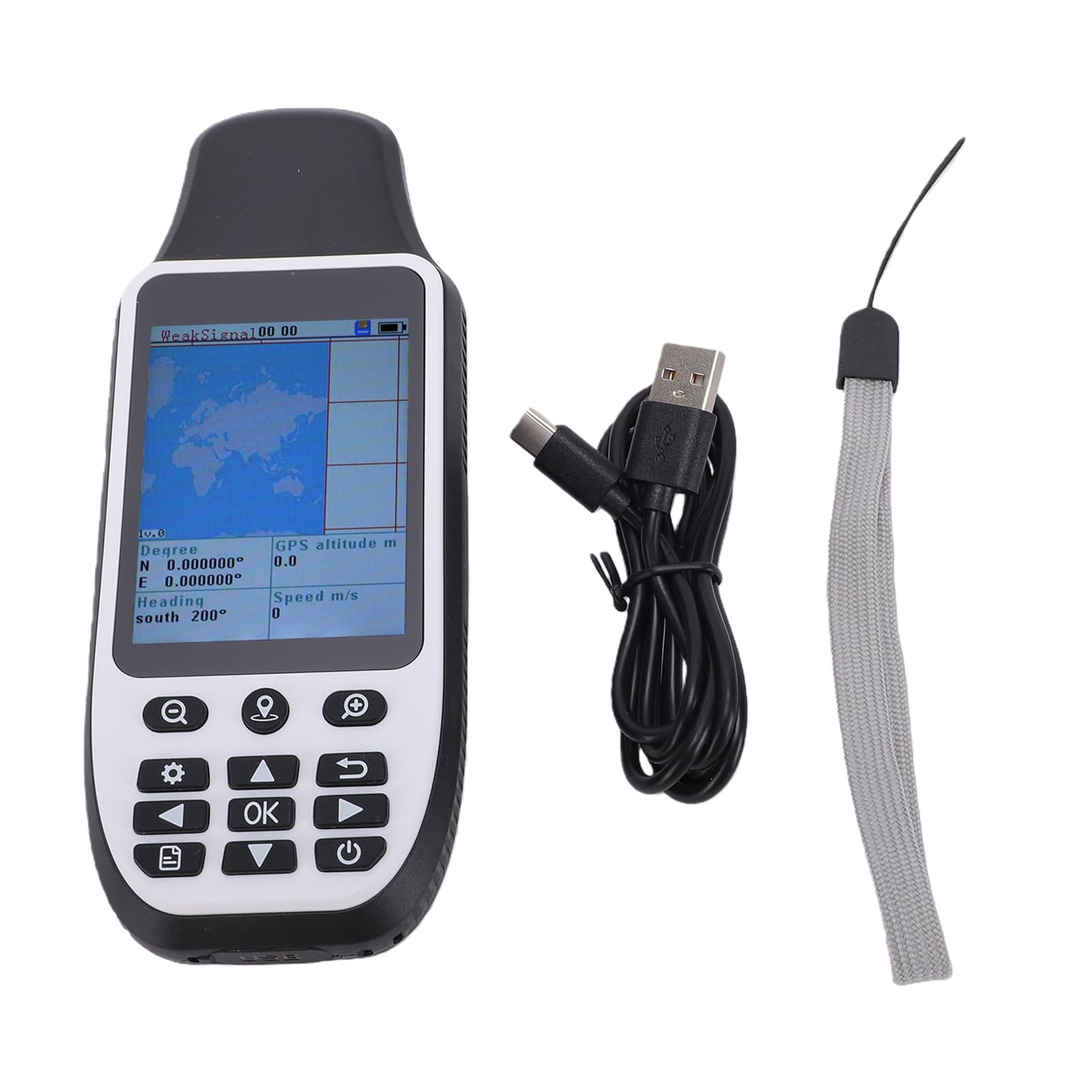 Navigatore GPS Portatile, Localizzatore GPS con Schermo da 3,2