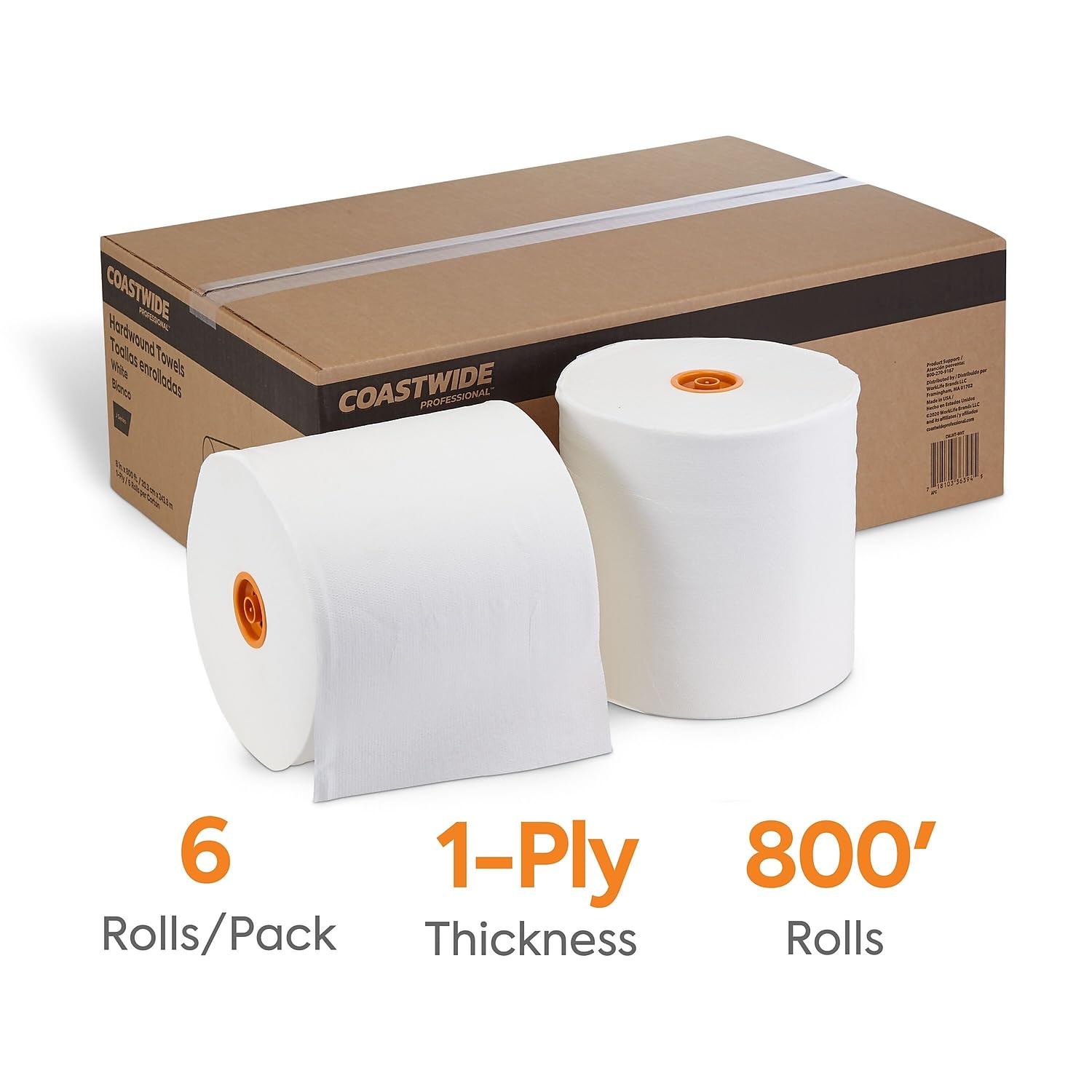 Amazon.com: Coastwide Professional J-Series Hardwound Paper Towels