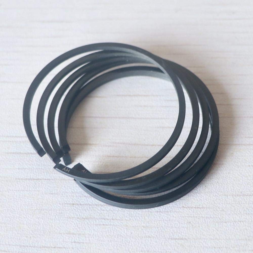 Segments De Piston 41,1 Mm Pour Tronçonneuse Partner 350, 351 - Lot De 2 Pièces