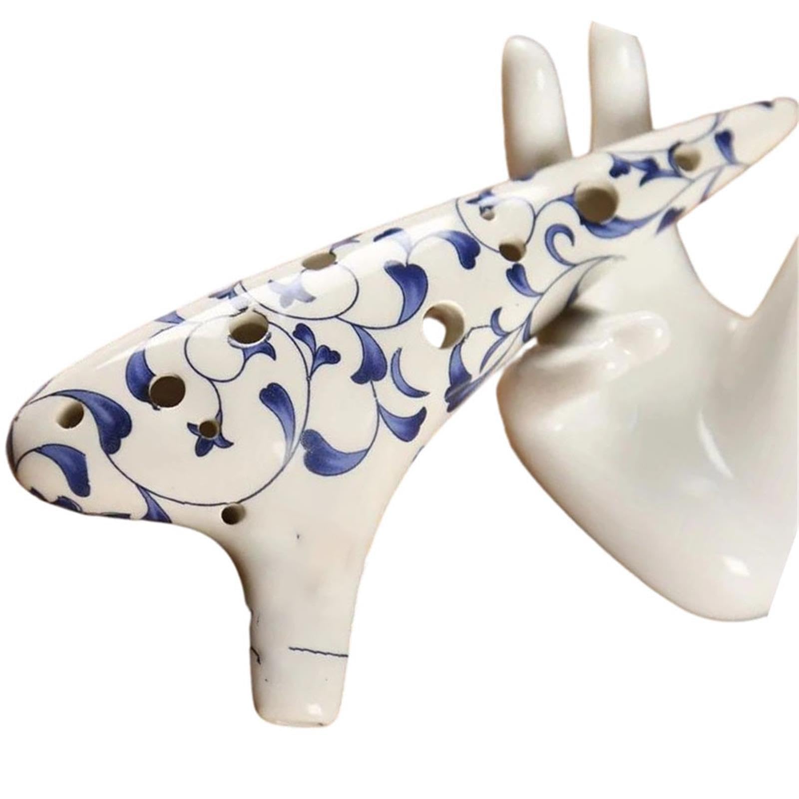 Ocarina Ocarina Portatile In Ceramica A 12 Fori