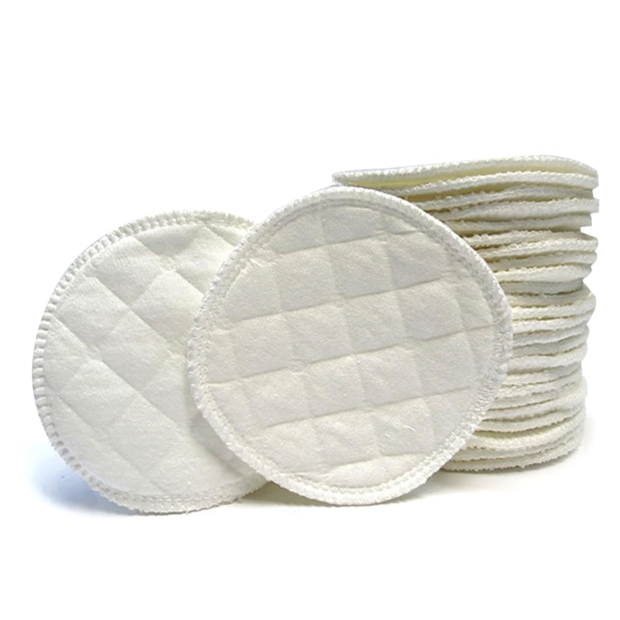 36pcs Reusable Ultra Absorbent Cotton Nursing Pads Washable Leakproof Breastfeeding Inserts for Lactating Mothers Comfortable and Skin-Friendly Design