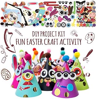 Fun Cone Hats Making Activity Kit – DIY Art & Craft Project Set