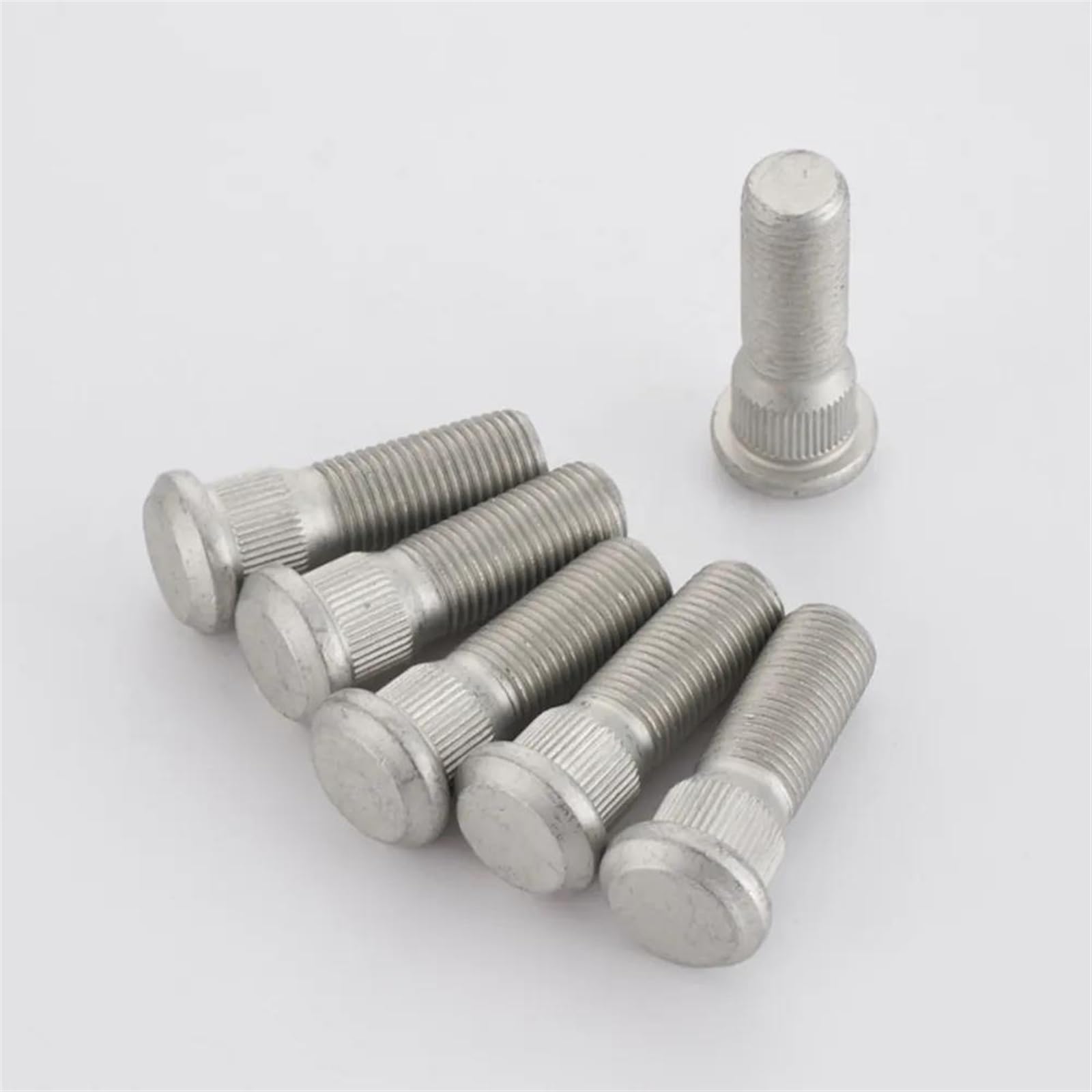 viti delle ruote 6509858AA Bulloni Capocorda Ruota 65 Mm M14x1,5 Bulloni Ruota Auto Lunghezza Filettatura Zigrinata Da 15,8 Mm Bullone Per Vite Pneumatico Per Mozzo Ruota Da 42 Mm (6 Pezzi)
