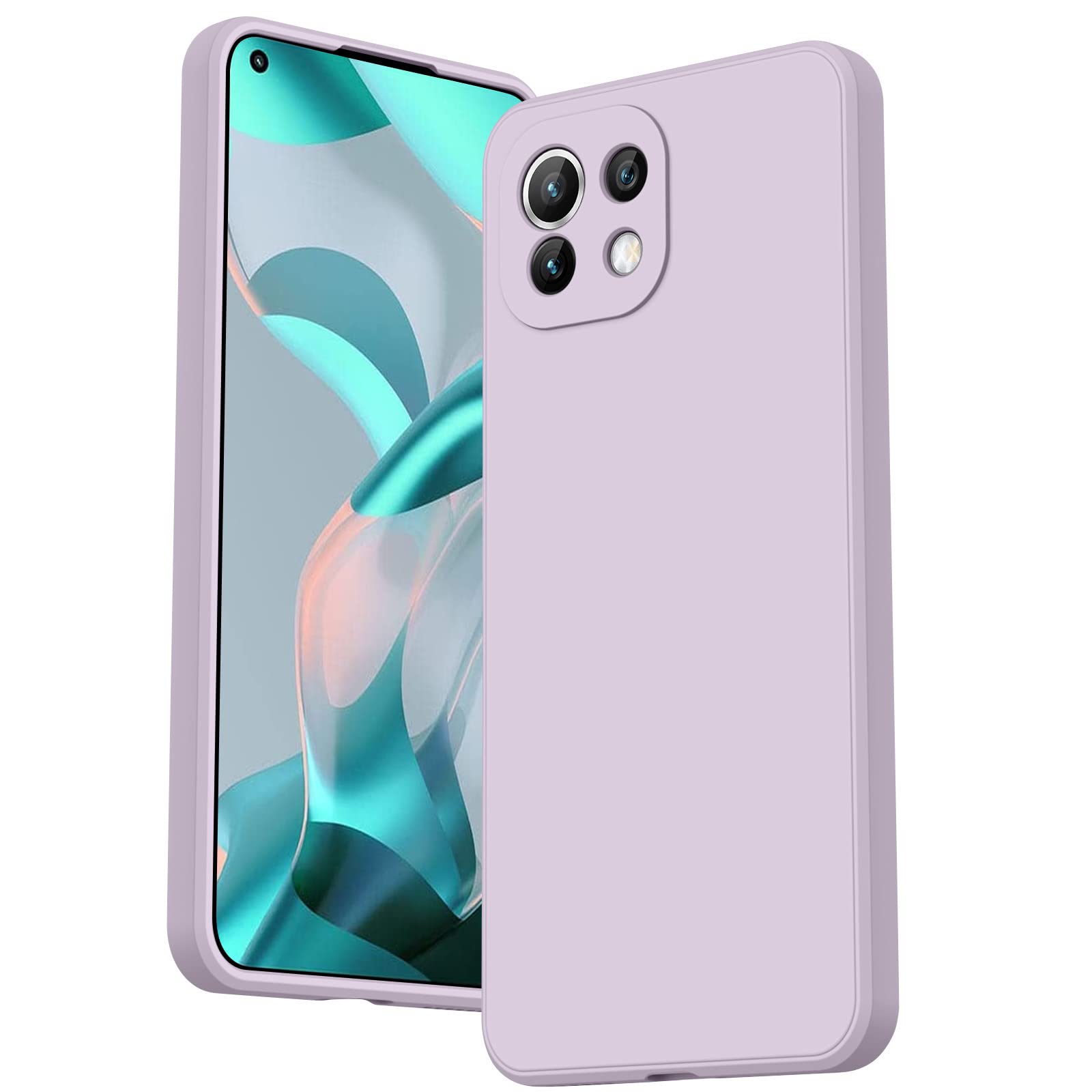 Custodia In Silicone TPU Per Xiaomi MI 13 Lite - Morbida, Protettiva, Colore Ciano Chiaro - Foto 4